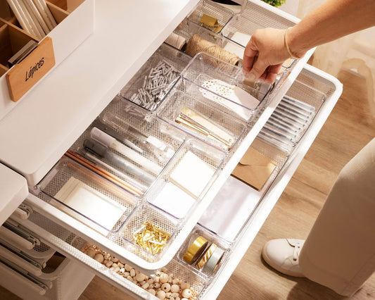 Pack 25 organizadores modulares transparente