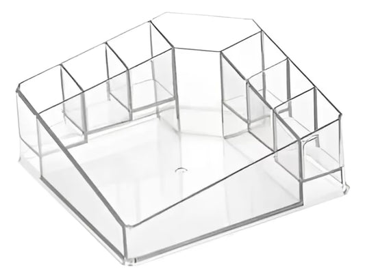 Organizador Acrilico Transparente para Maquillaje 7x13 5cm