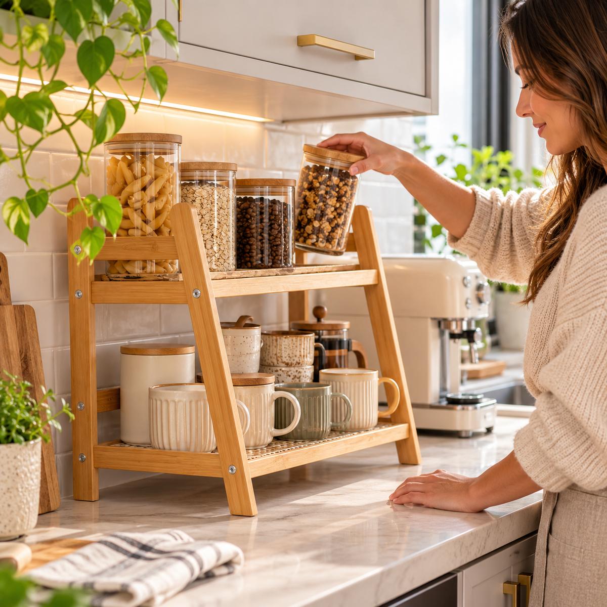 Organizador Bambu Cocina