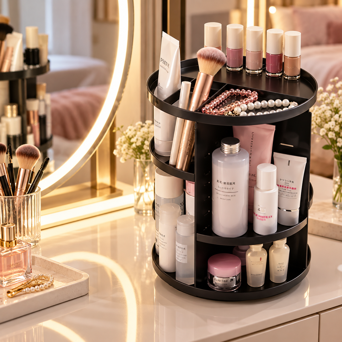 Organizador de Maquillaje Giratorio